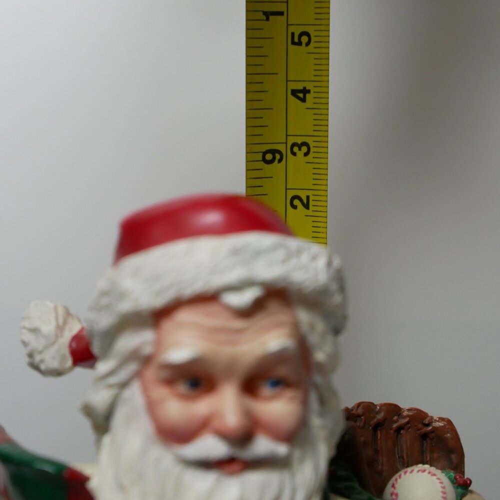 Danbury Mint MLB Arizona Diamondbacks Santa Figurine 2001 ~9" - Picture 6 of 6